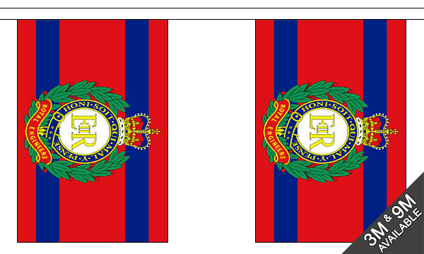 Royal Engineers Corps Bunting